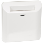 Schneider Electric 施耐德電氣 E8431EKT WE Zencelo 電子插卡開關掣連指示燈 (凝白)